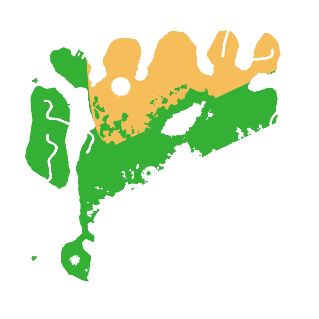 Biome Rust Map: Procedural Map, Size: 3000, Seed: 1991473471