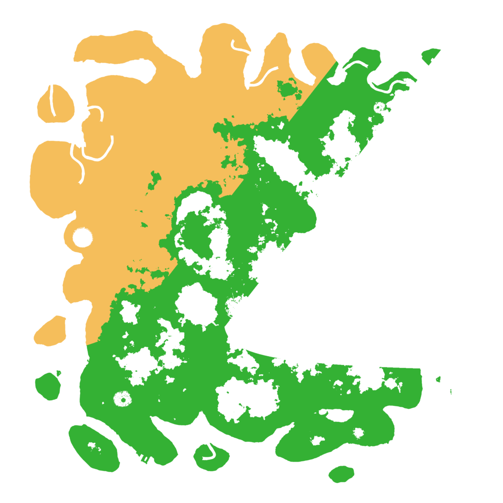 Biome Rust Map: Procedural Map, Size: 4500, Seed: 349935926