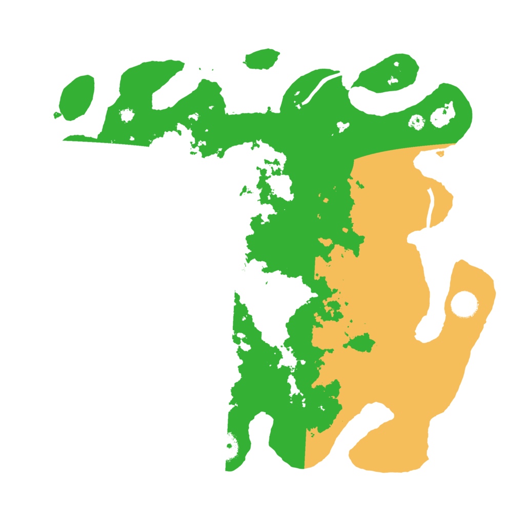 Biome Rust Map: Procedural Map, Size: 3500, Seed: 238471