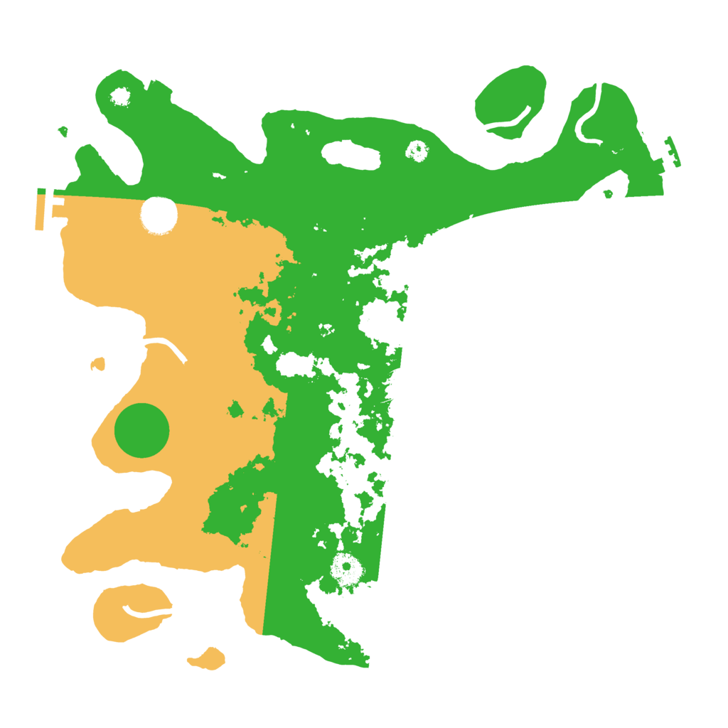 Biome Rust Map: Procedural Map, Size: 3500, Seed: 1369308155
