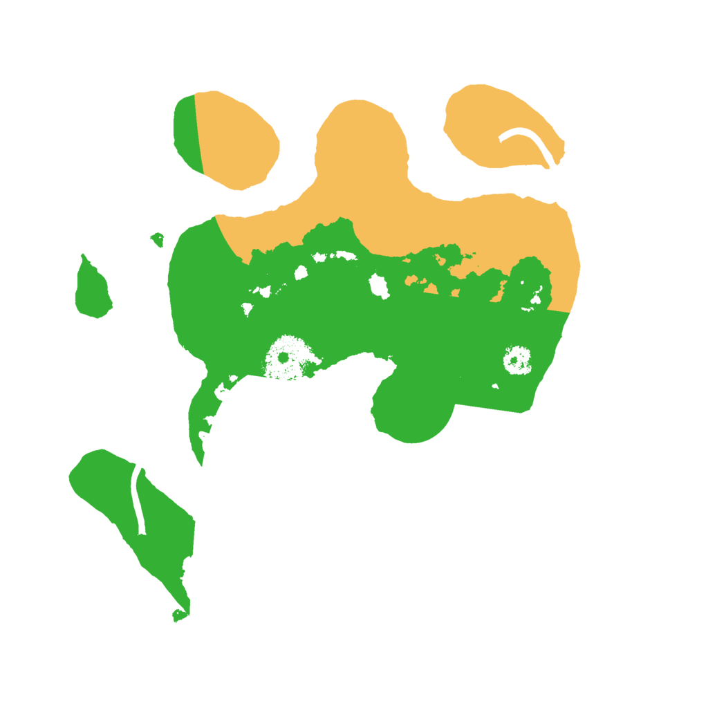 Biome Rust Map: Procedural Map, Size: 2500, Seed: 1526321168