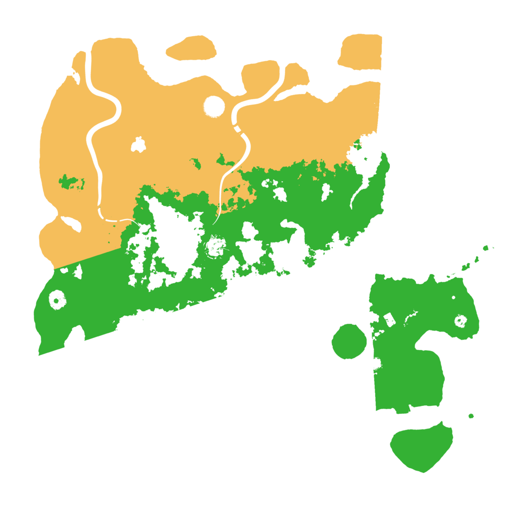 Biome Rust Map: Procedural Map, Size: 4250, Seed: 1890916696