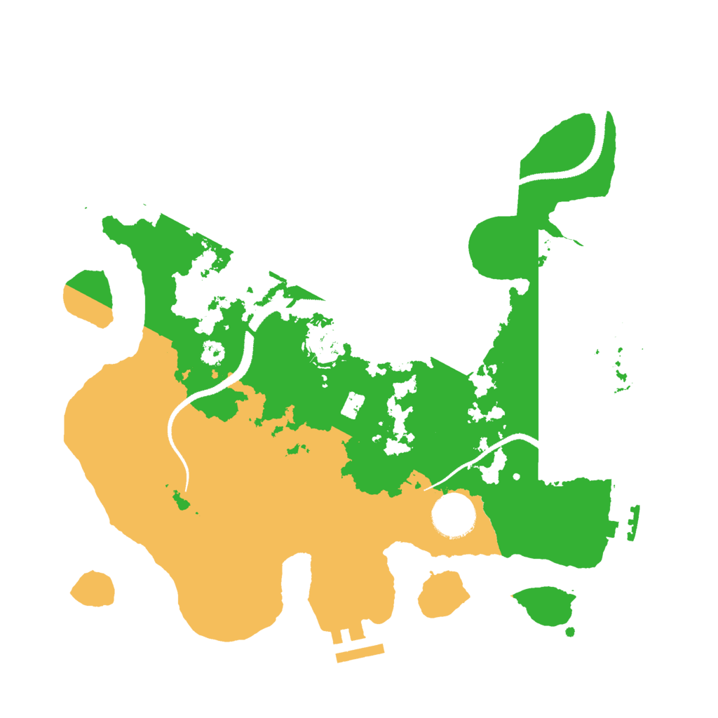 Biome Rust Map: Procedural Map, Size: 3000, Seed: 1732640