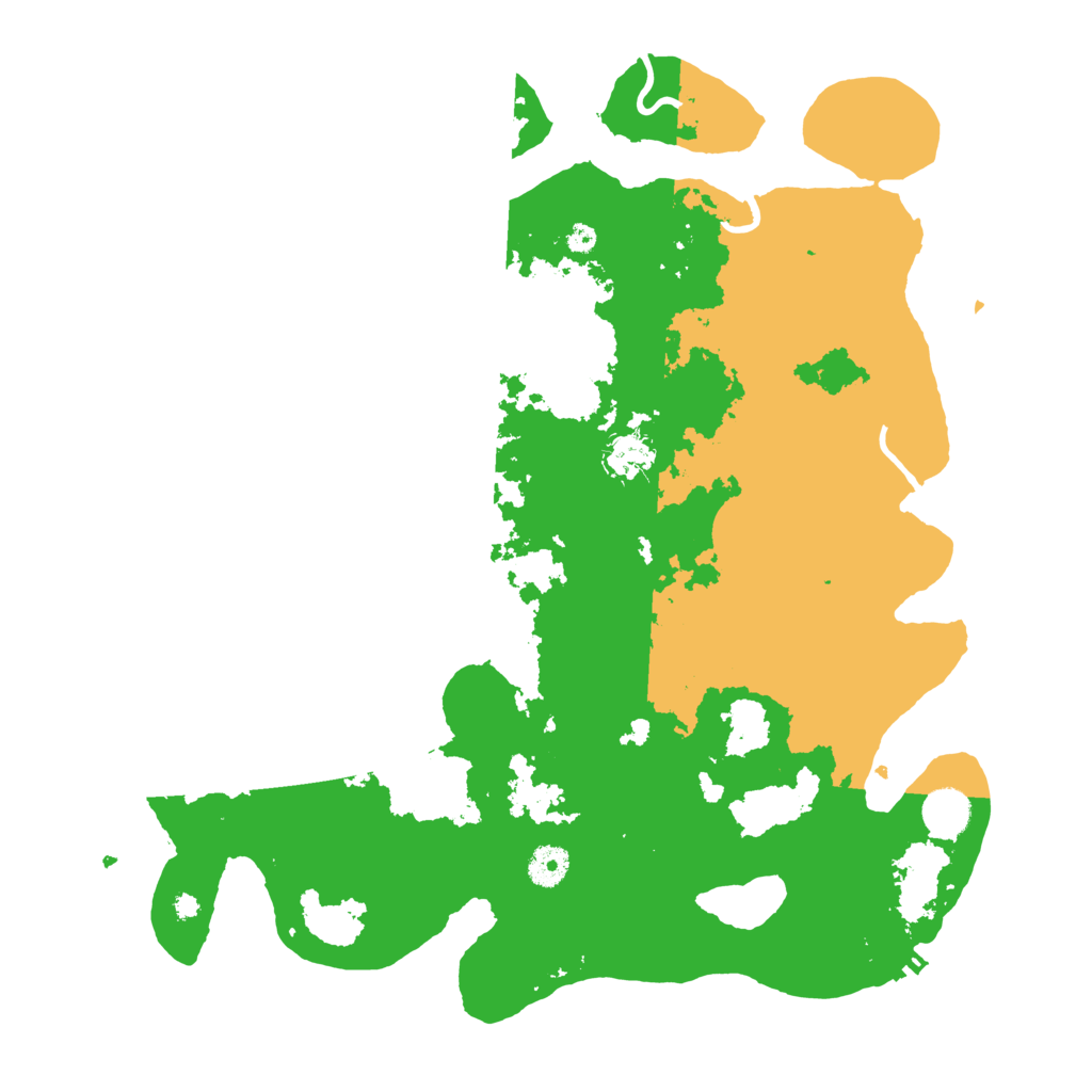Biome Rust Map: Procedural Map, Size: 4000, Seed: 63351