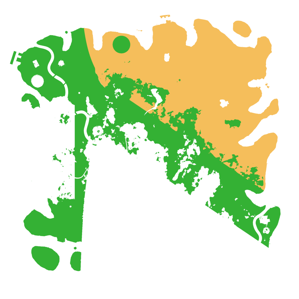 Biome Rust Map: Procedural Map, Size: 4500, Seed: 230198134