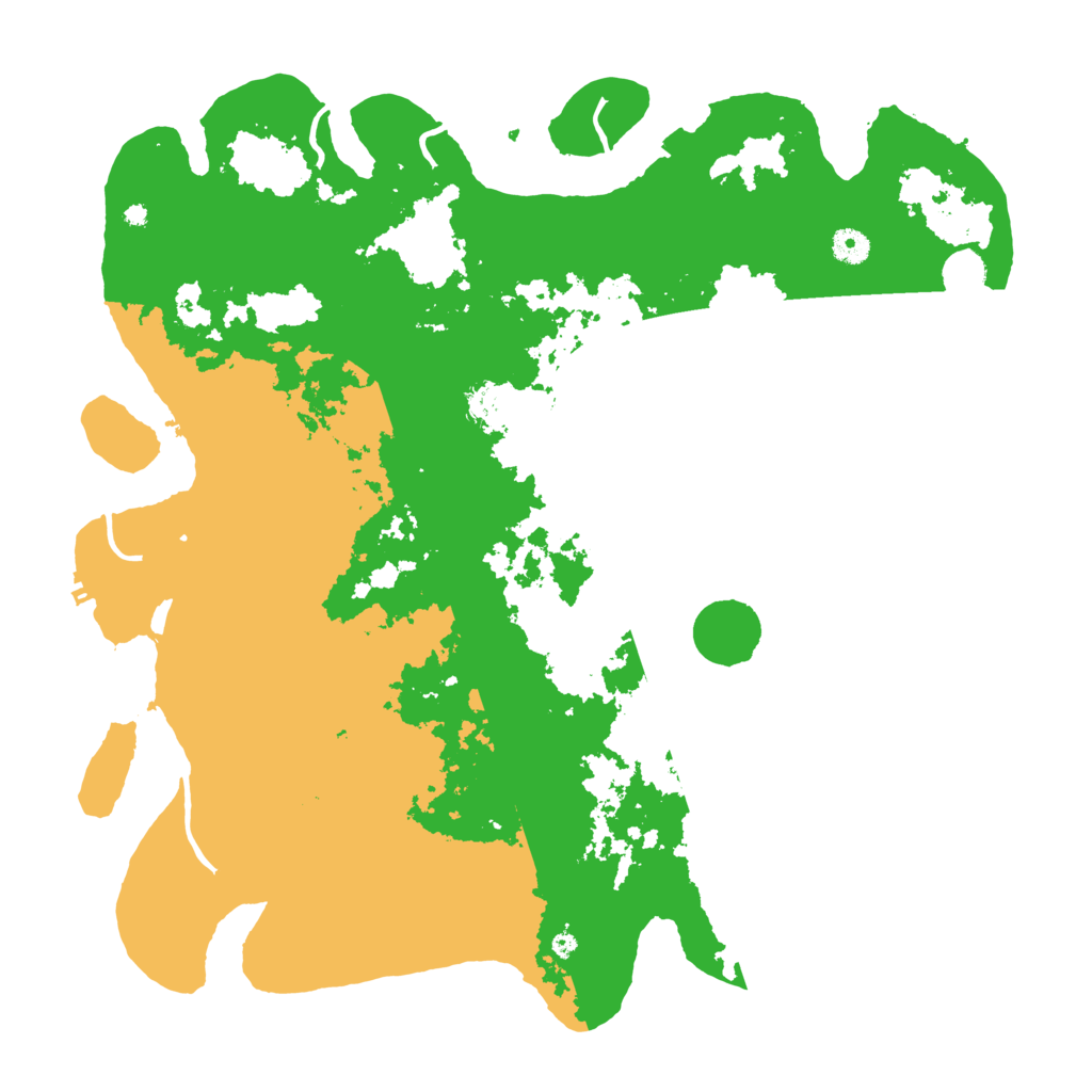 Biome Rust Map: Procedural Map, Size: 4500, Seed: 4054348