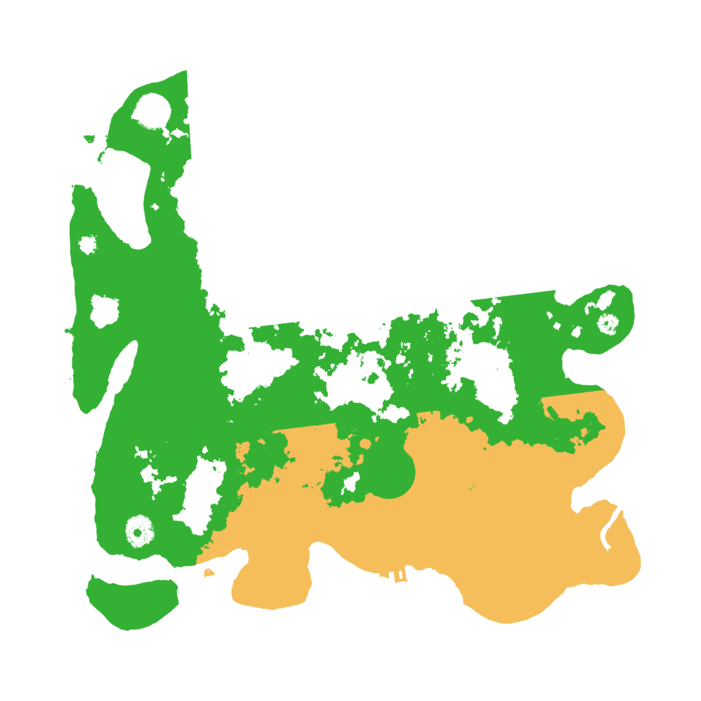 Biome Rust Map: Procedural Map, Size: 3500, Seed: 1209934897