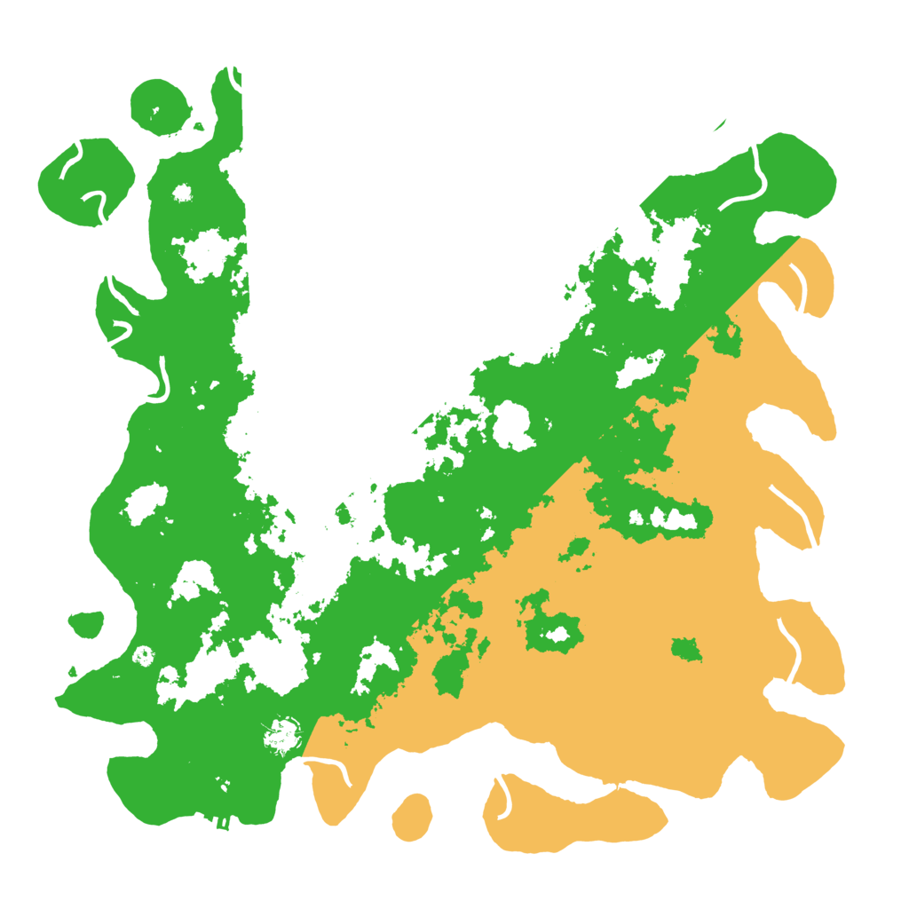 Biome Rust Map: Procedural Map, Size: 4500, Seed: 72713377