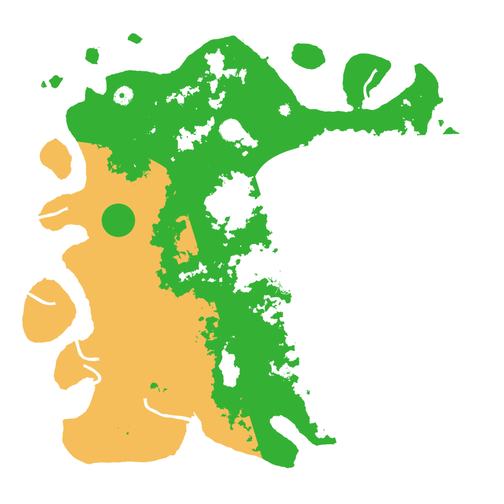 Biome Rust Map: Procedural Map, Size: 4000, Seed: 588550