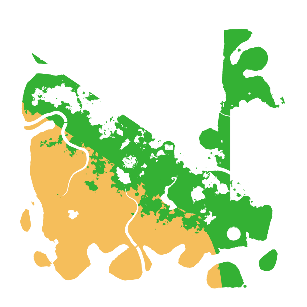 Biome Rust Map: Procedural Map, Size: 4000, Seed: 643990