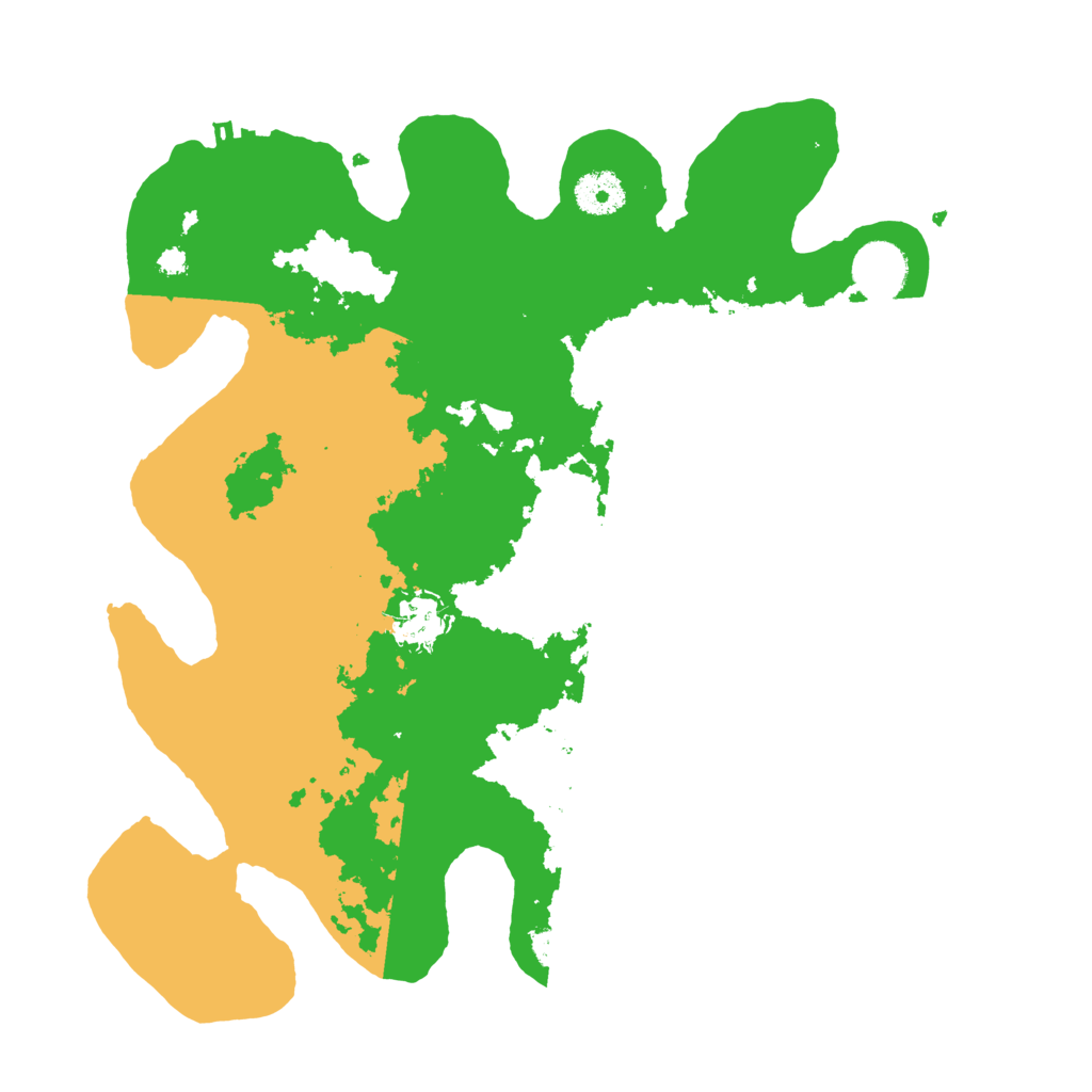 Biome Rust Map: Procedural Map, Size: 3500, Seed: 1772495640