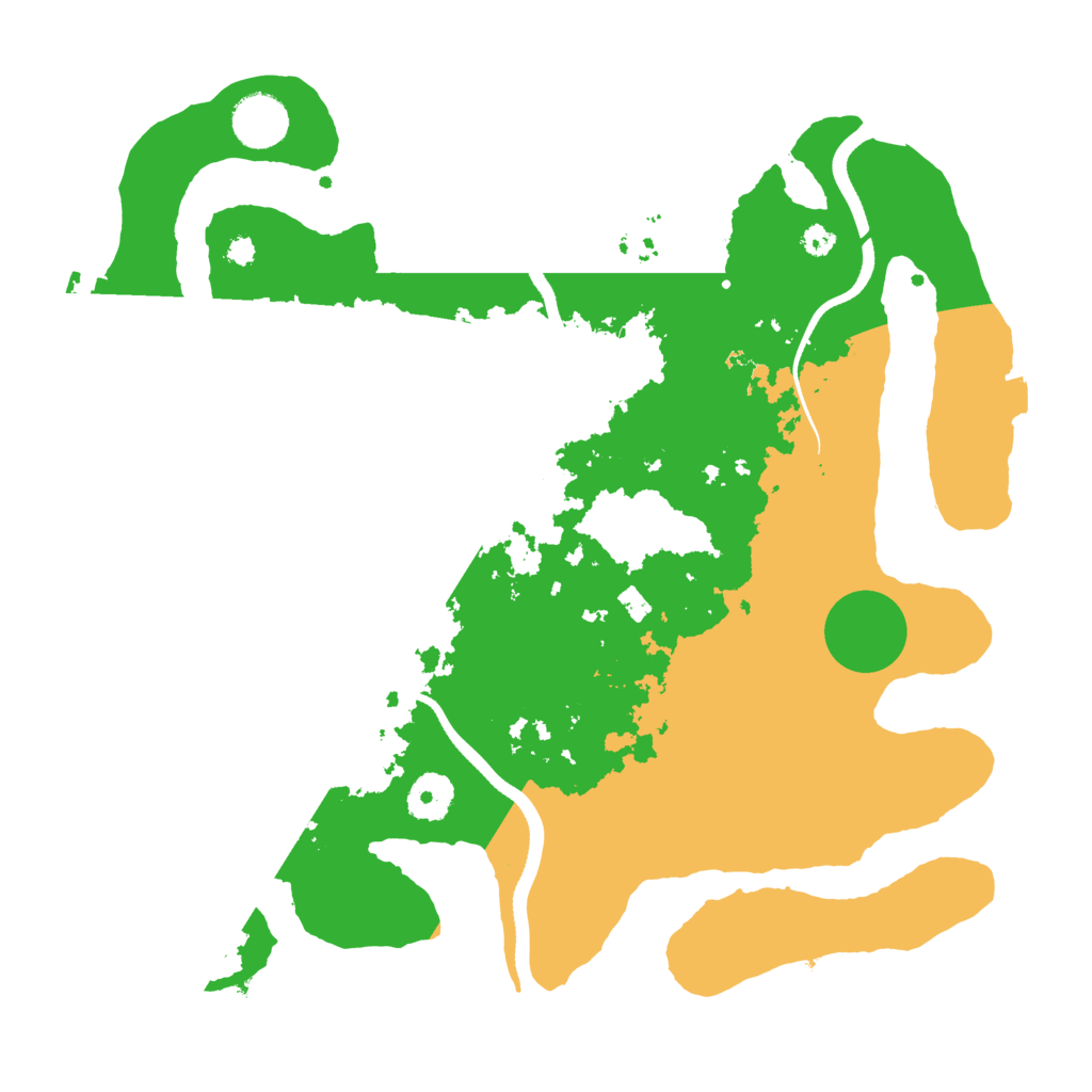 Biome Rust Map: Procedural Map, Size: 3507, Seed: 1647823821
