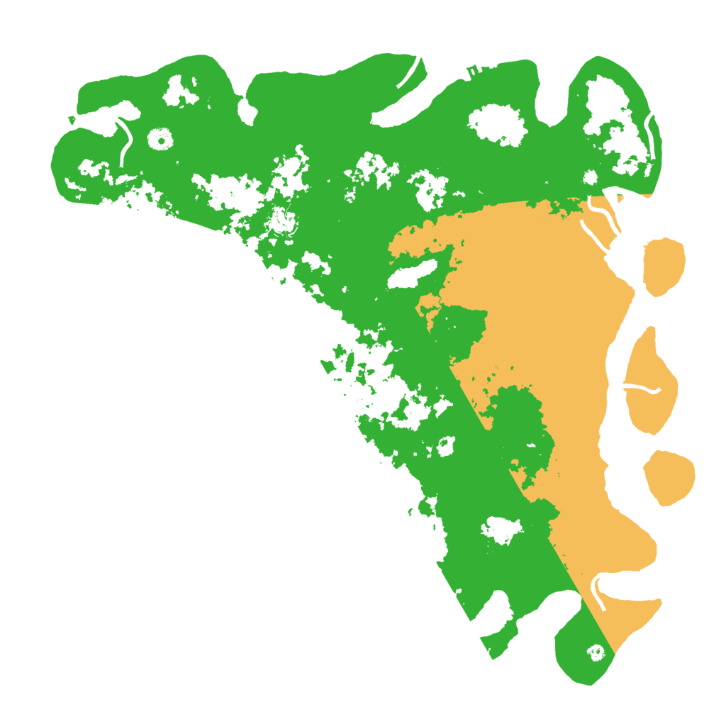 Biome Rust Map: Procedural Map, Size: 4500, Seed: 855048
