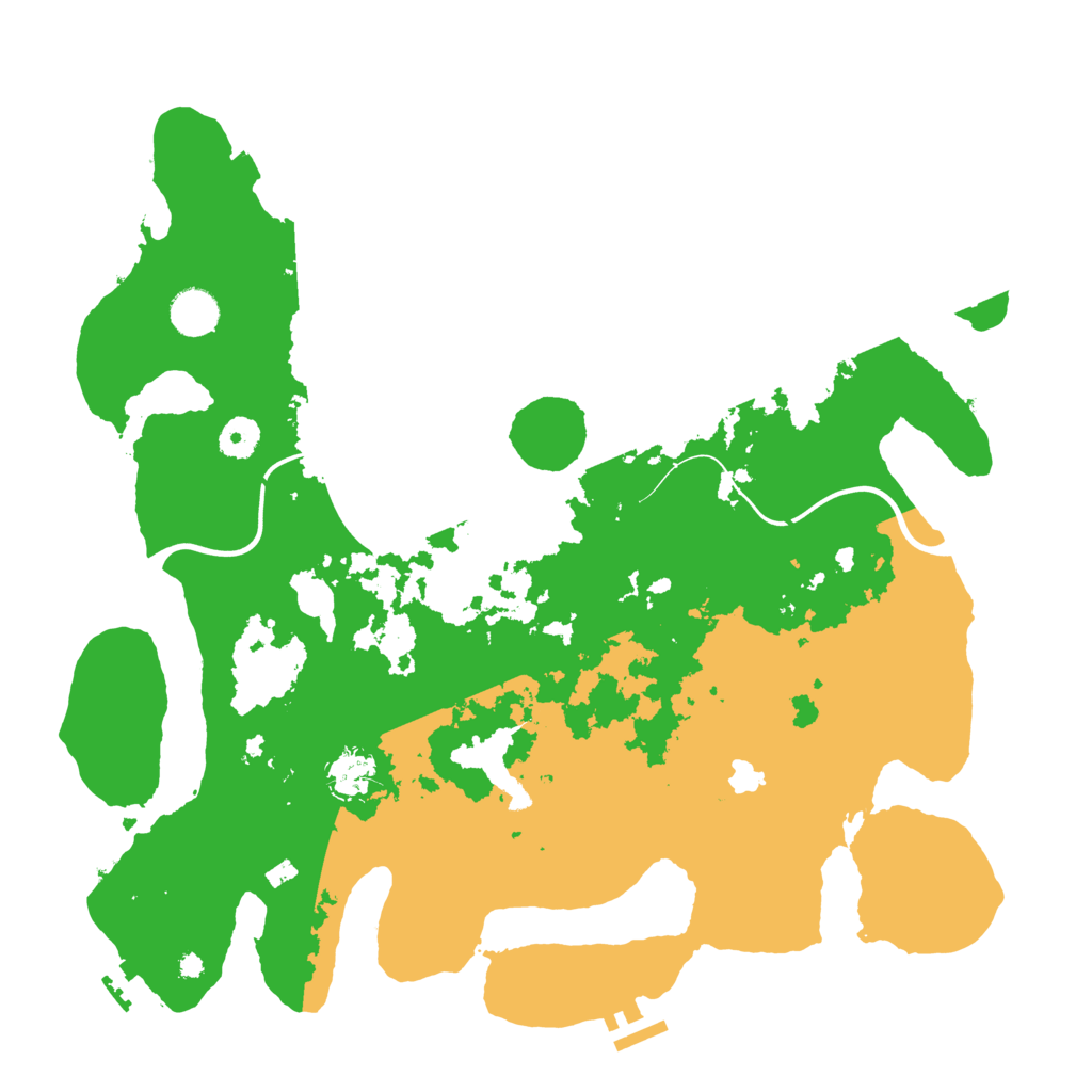 Biome Rust Map: Procedural Map, Size: 4000, Seed: 376759992