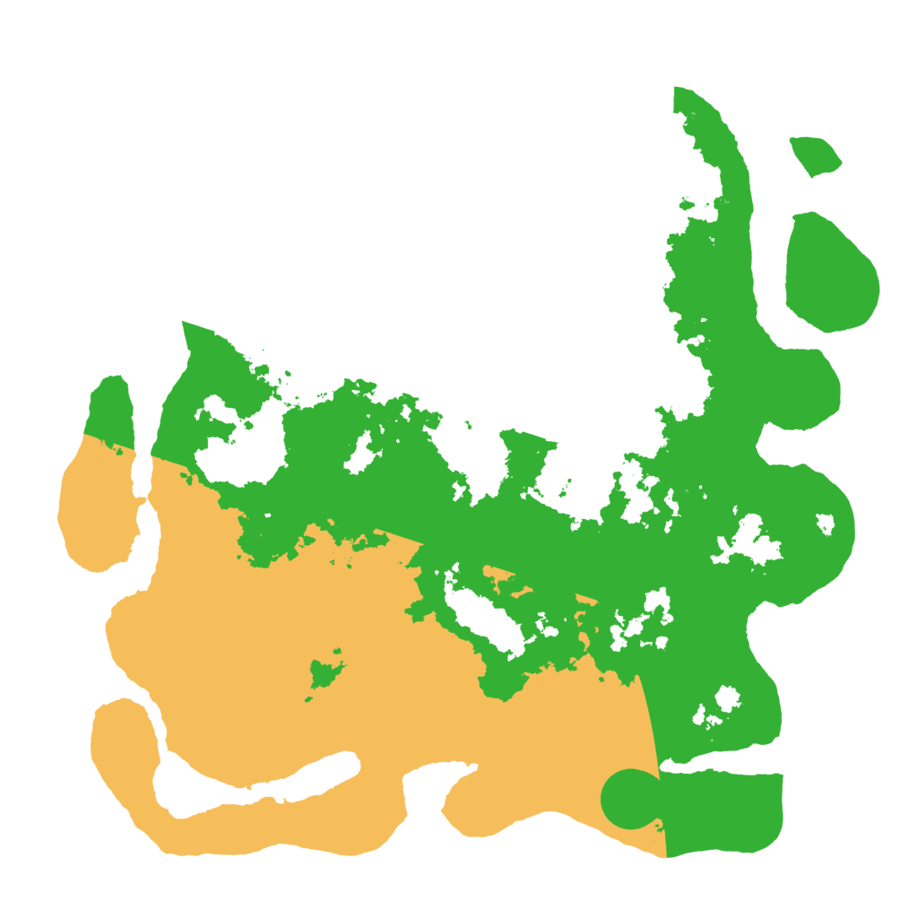 Biome Rust Map: Barren, Size: 4000, Seed: 214