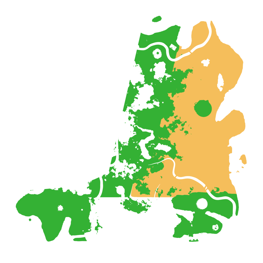 Biome Rust Map: Procedural Map, Size: 4250, Seed: 253219
