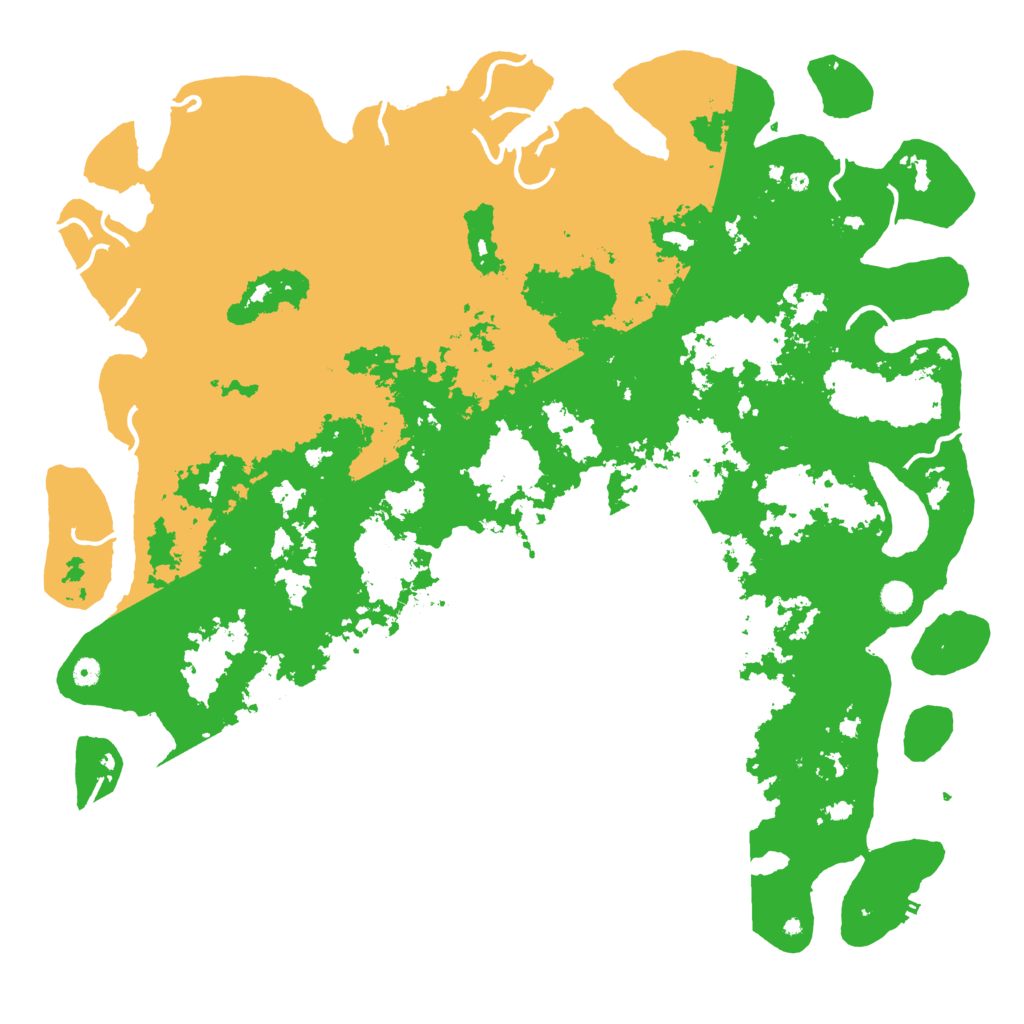 Biome Rust Map: Procedural Map, Size: 5550, Seed: 643