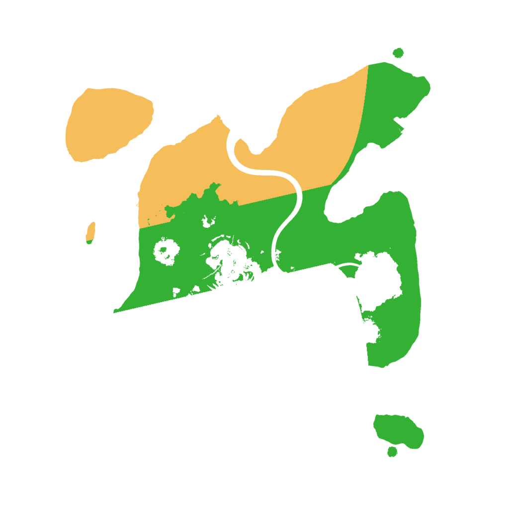 Biome Rust Map: Procedural Map, Size: 2000, Seed: 907303429
