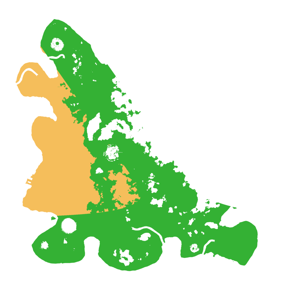 Biome Rust Map: Procedural Map, Size: 3500, Seed: 2099142192