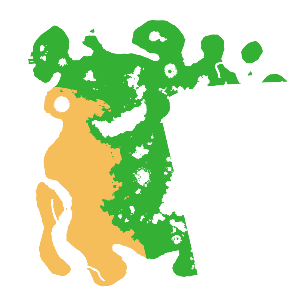 Biome Rust Map: Procedural Map, Size: 3500, Seed: 468949899