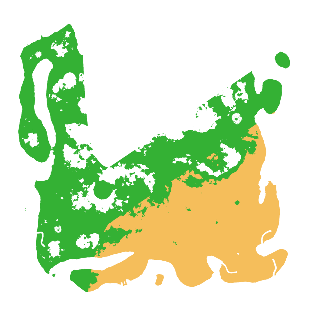 Biome Rust Map: Procedural Map, Size: 4500, Seed: 373944709