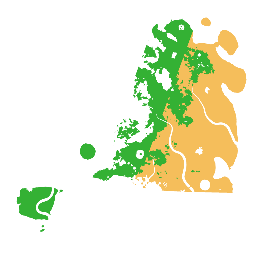 Biome Rust Map: Procedural Map, Size: 4500, Seed: 897870
