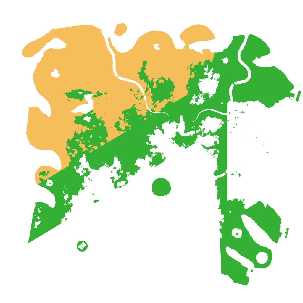 Biome Rust Map: Procedural Map, Size: 4500, Seed: 2846