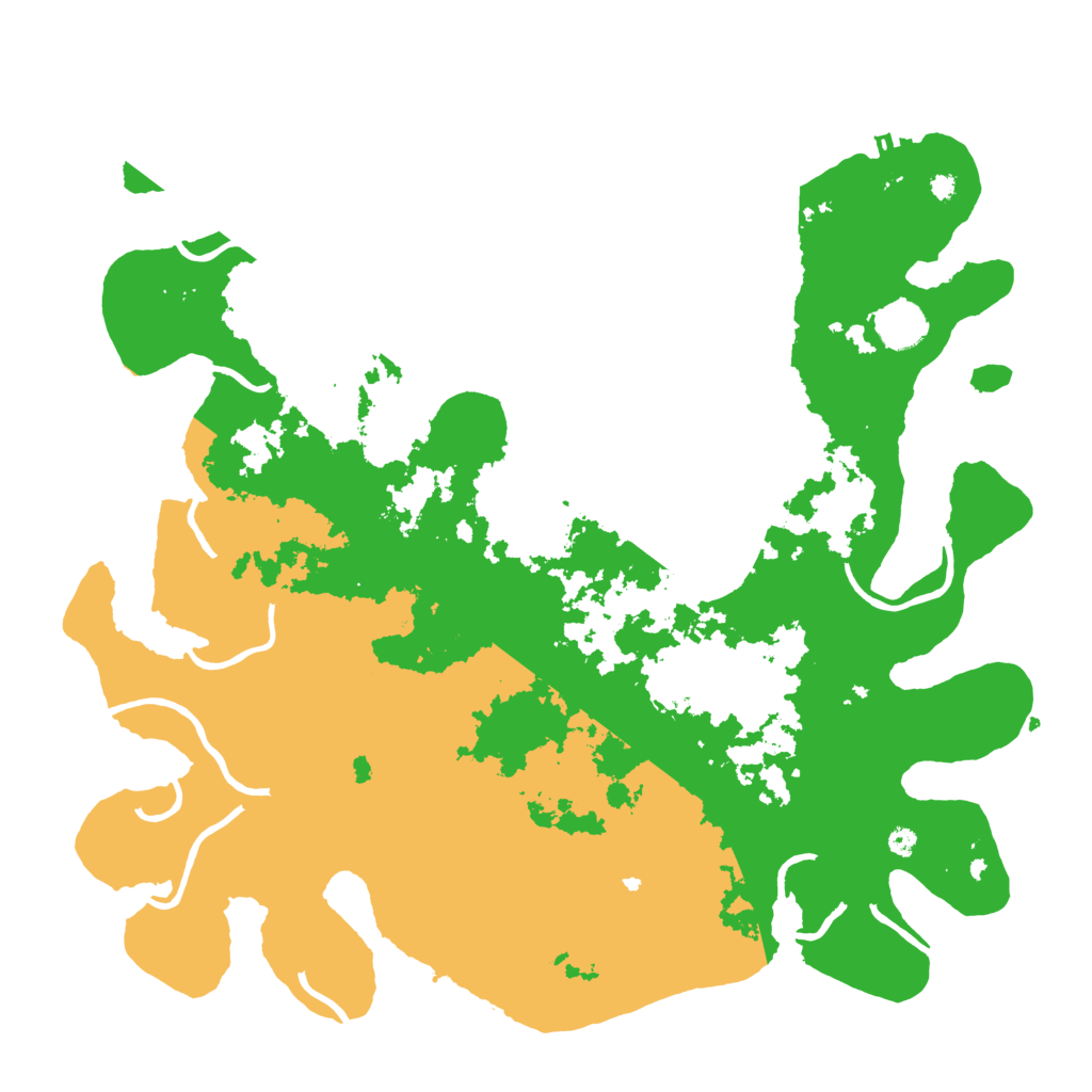Biome Rust Map: Procedural Map, Size: 4000, Seed: 1362884055