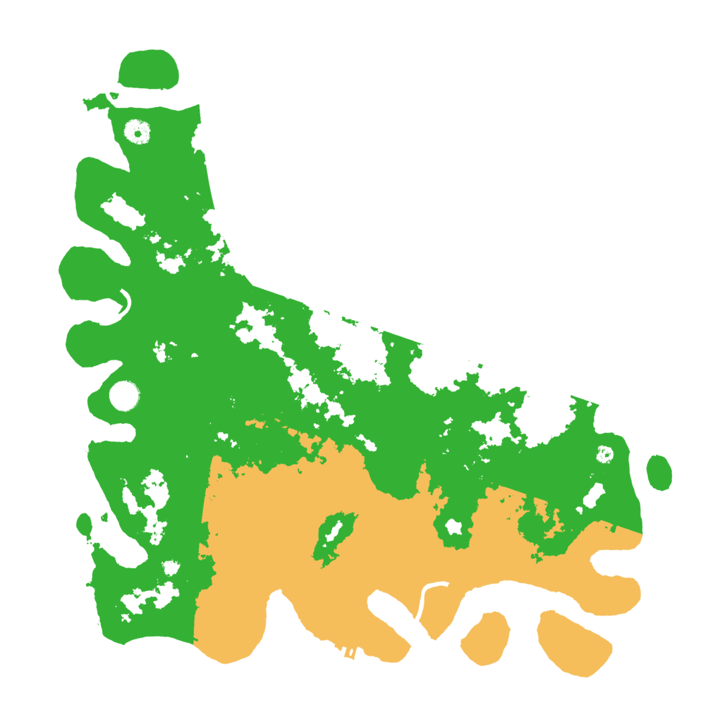 Biome Rust Map: Procedural Map, Size: 4250, Seed: 98113534