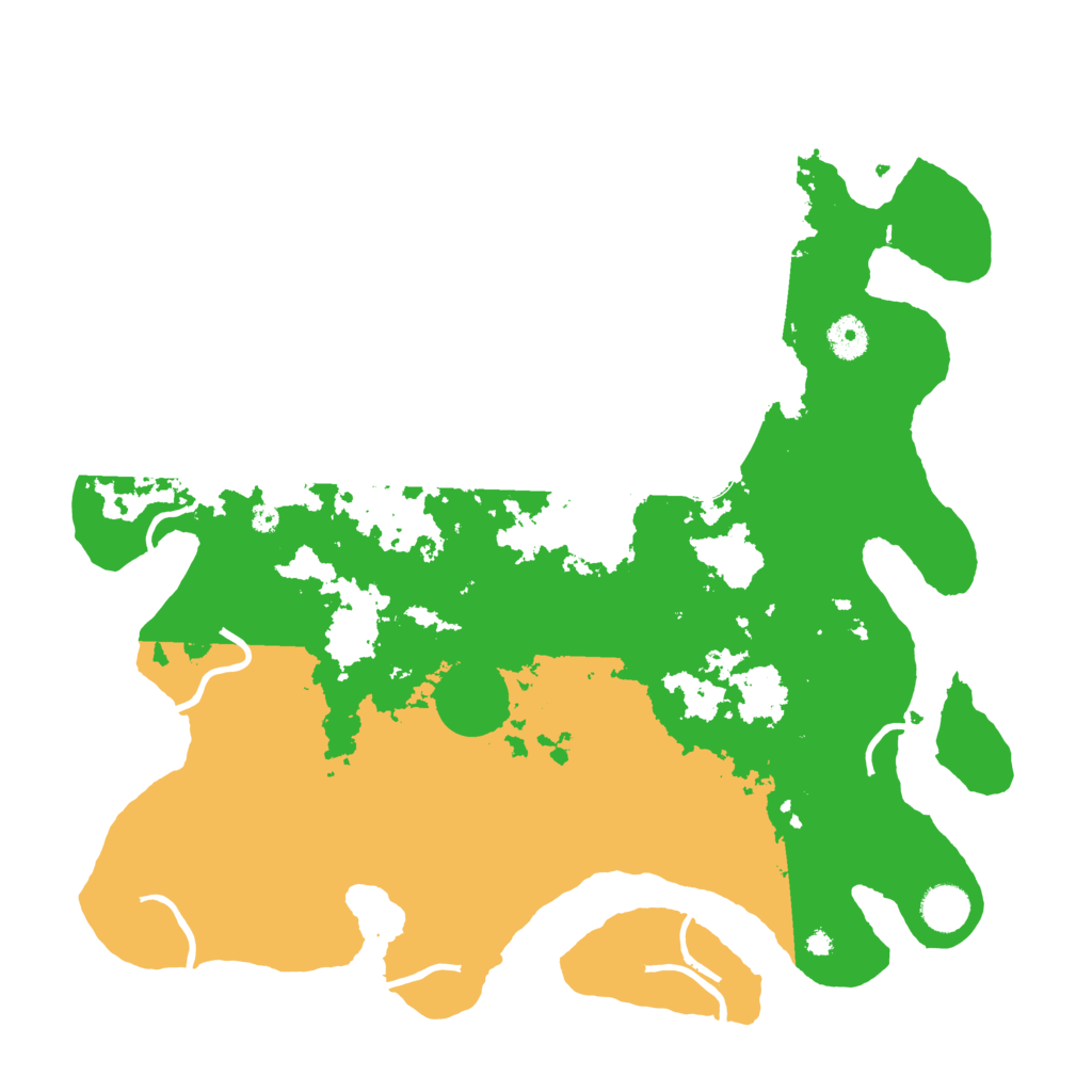 Biome Rust Map: Procedural Map, Size: 4000, Seed: 28013