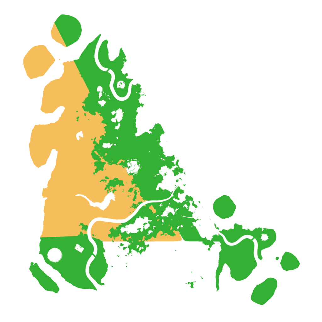 Biome Rust Map: Procedural Map, Size: 4000, Seed: 517748192