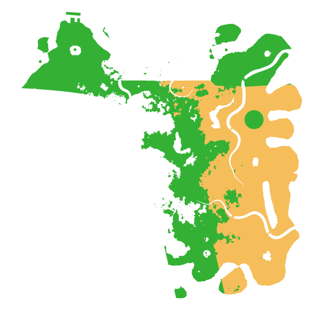 Biome Rust Map: Procedural Map, Size: 4500, Seed: 1770113811