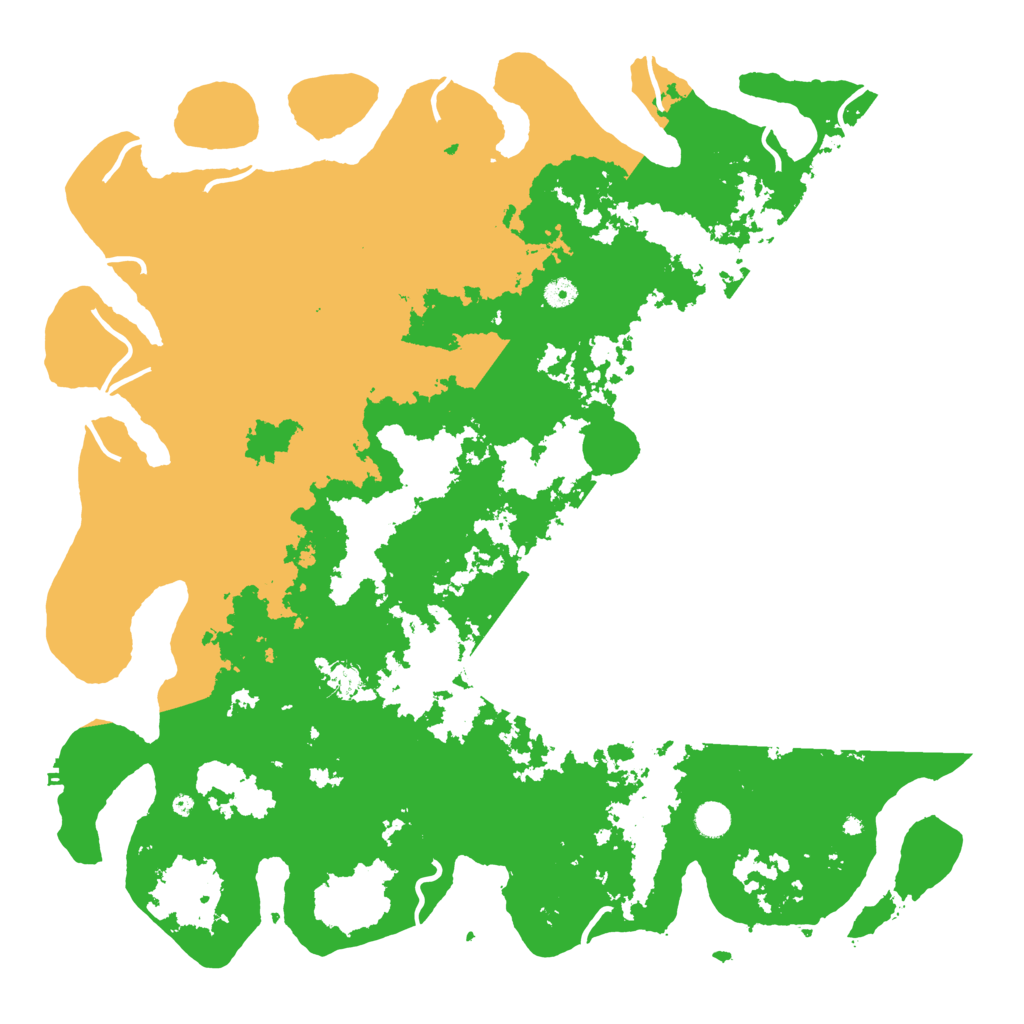 Biome Rust Map: Procedural Map, Size: 5000, Seed: 913798652