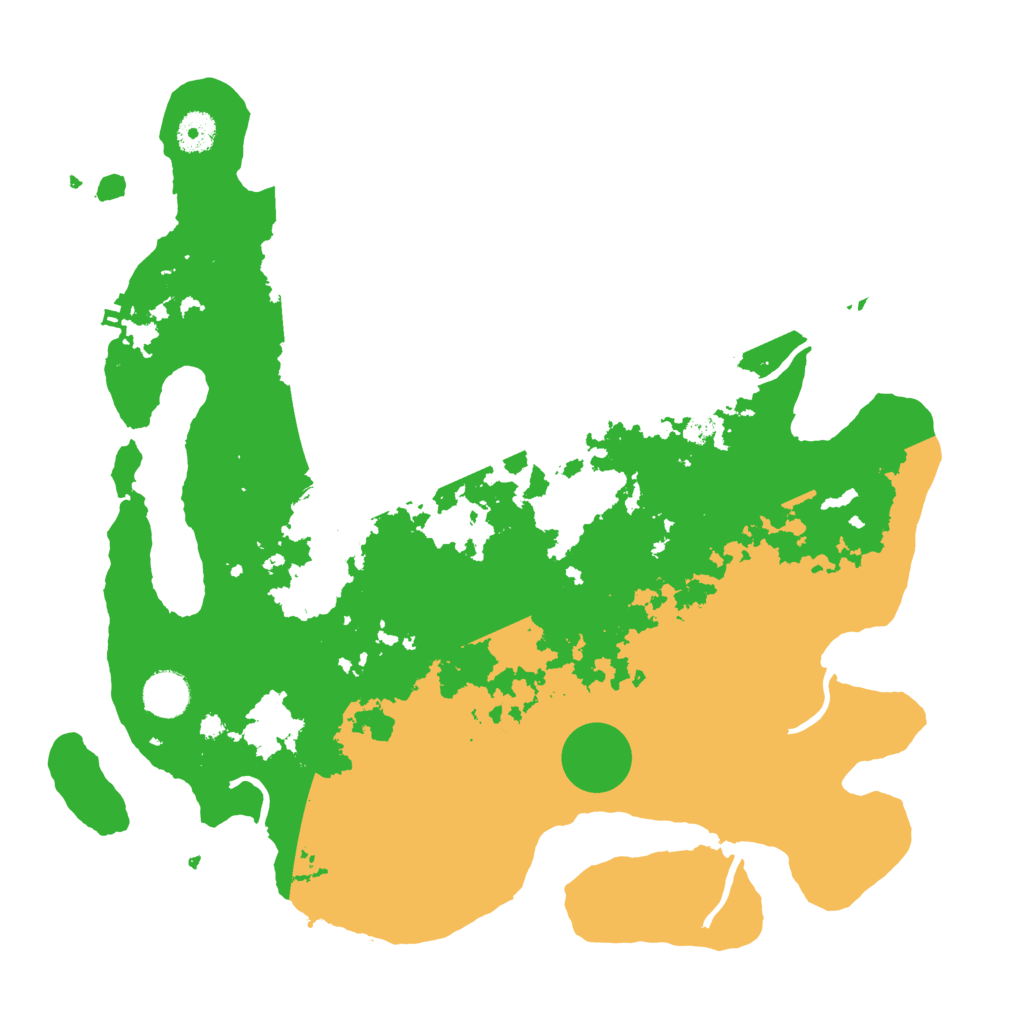 Biome Rust Map: Procedural Map, Size: 3850, Seed: 479763213