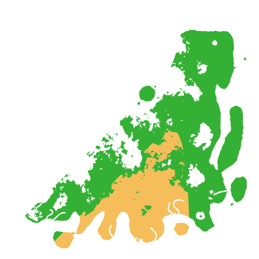 Biome Rust Map: Procedural Map, Size: 4500, Seed: 260691