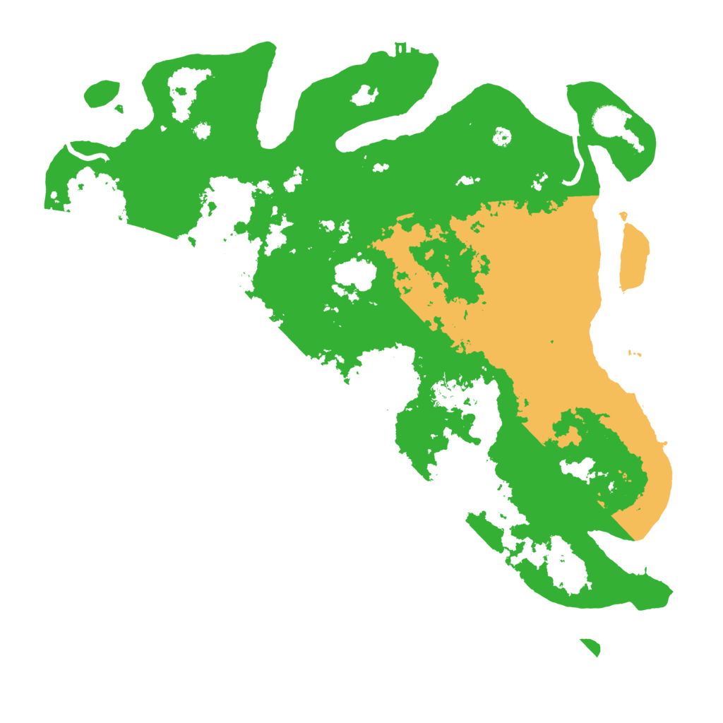 Biome Rust Map: Procedural Map, Size: 4000, Seed: 1364129835