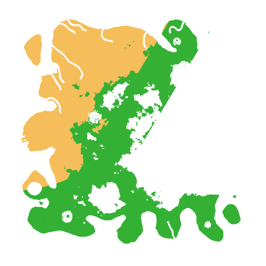 Biome Rust Map: Procedural Map, Size: 3500, Seed: 1008805657