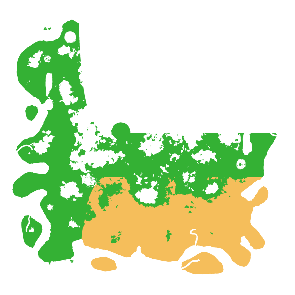 Biome Rust Map: Procedural Map, Size: 4500, Seed: 1951438977