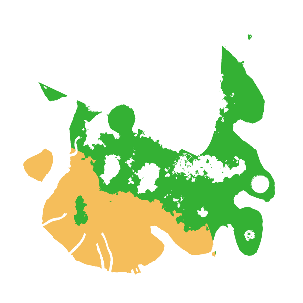 Biome Rust Map: Procedural Map, Size: 3000, Seed: 485