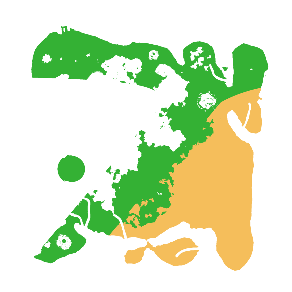 Biome Rust Map: Procedural Map, Size: 3000, Seed: 343