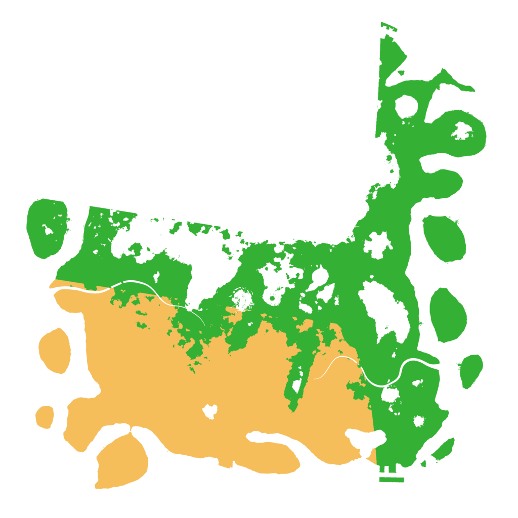 Biome Rust Map: Procedural Map, Size: 4250, Seed: 891844348