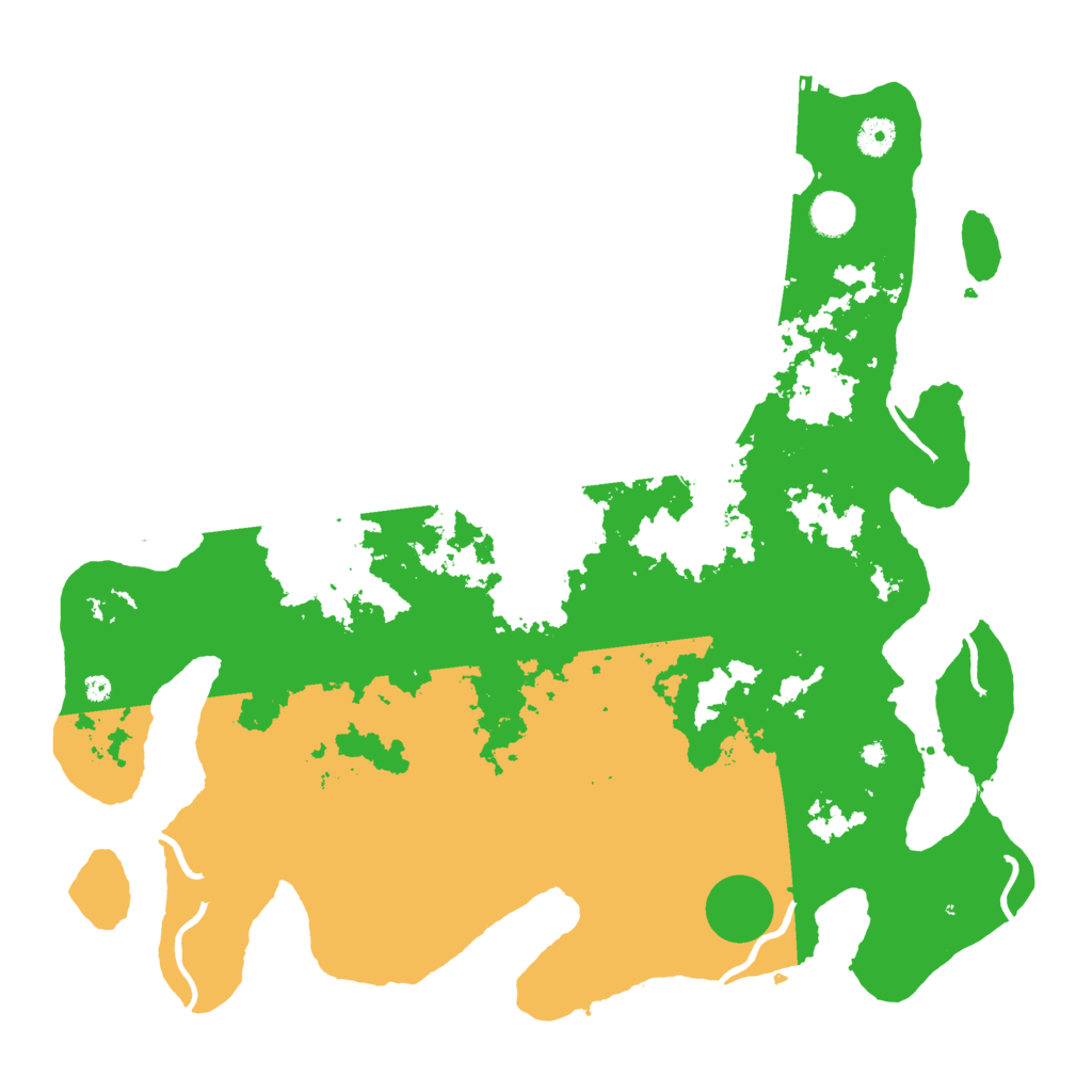 Biome Rust Map: Procedural Map, Size: 4250, Seed: 1362326670