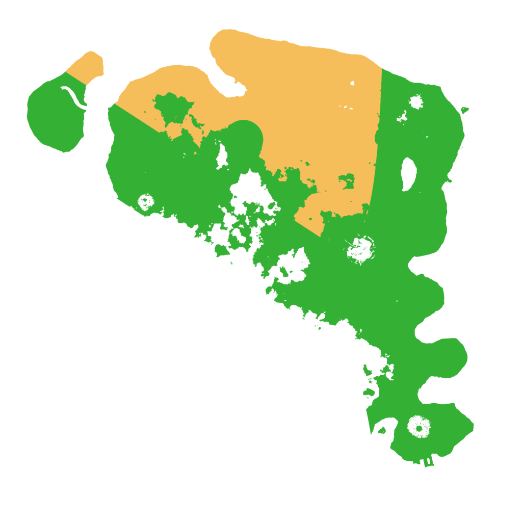 Biome Rust Map: Procedural Map, Size: 3500, Seed: 1640421952