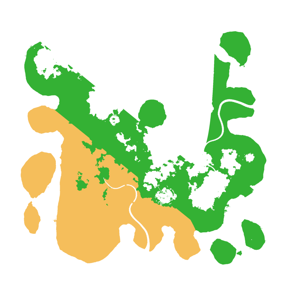 Biome Rust Map: Procedural Map, Size: 3000, Seed: 1913480675