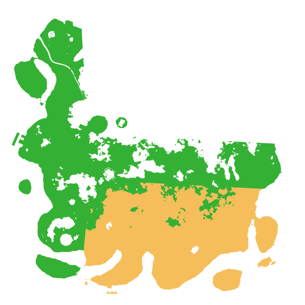 Biome Rust Map: Procedural Map, Size: 4500, Seed: 22023090