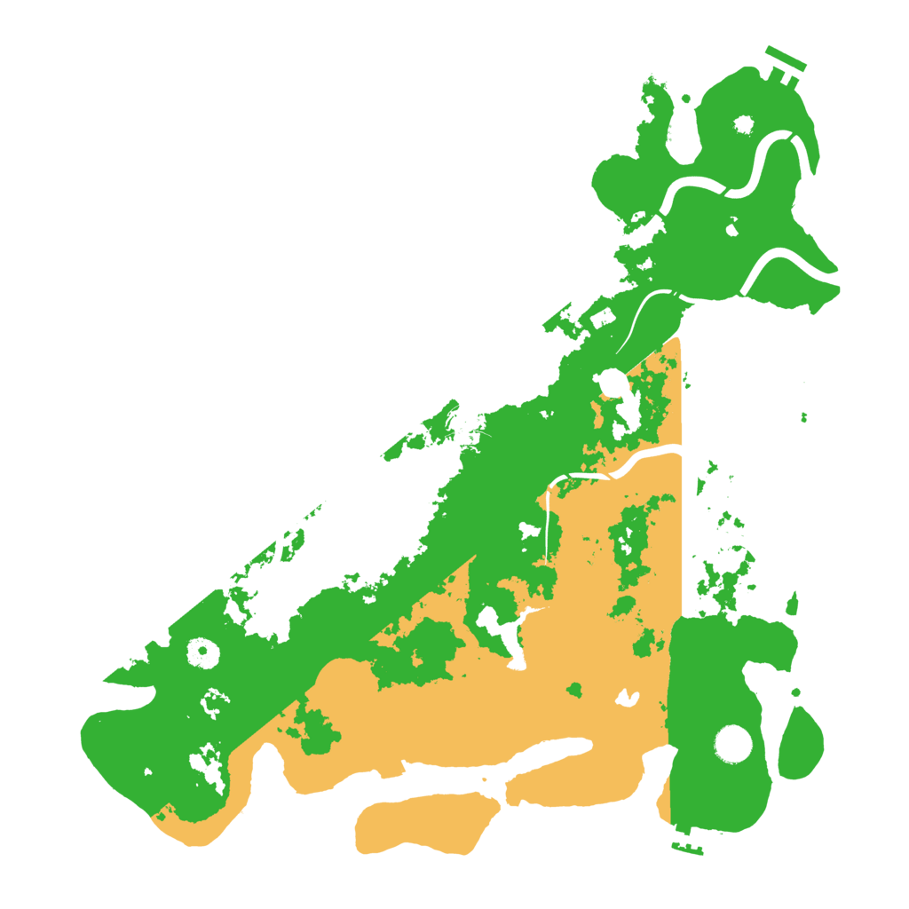 Biome Rust Map: Procedural Map, Size: 4250, Seed: 2109139839