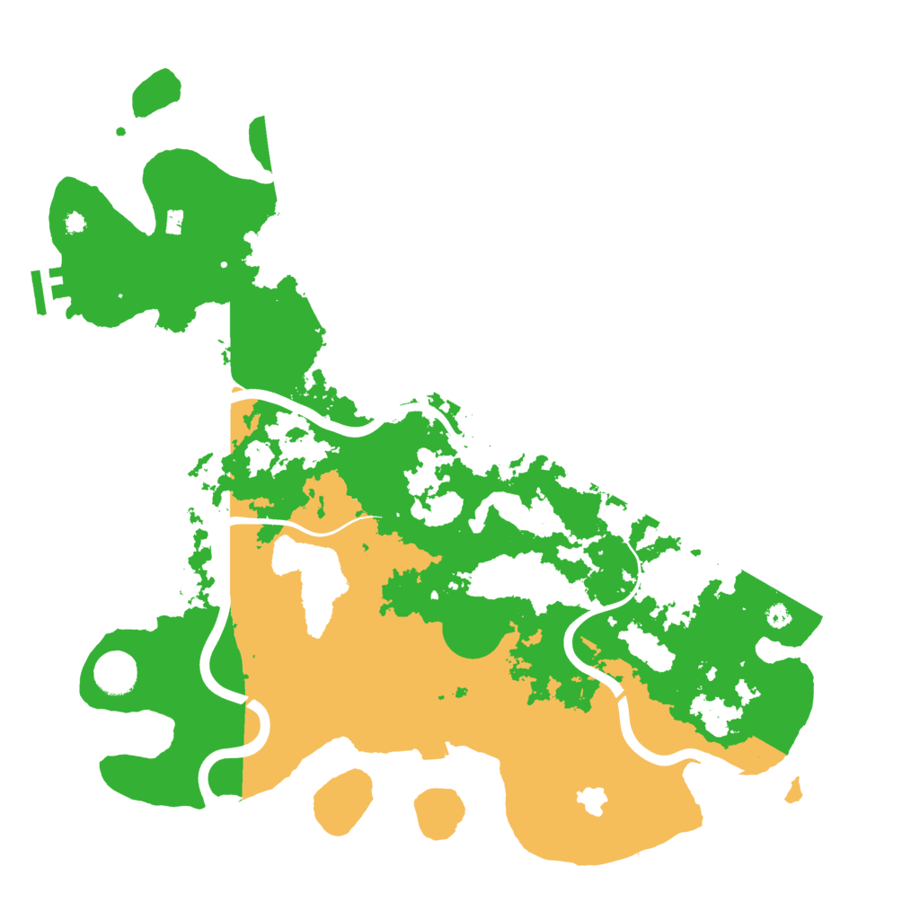 Biome Rust Map: Procedural Map, Size: 4000, Seed: 1625860056