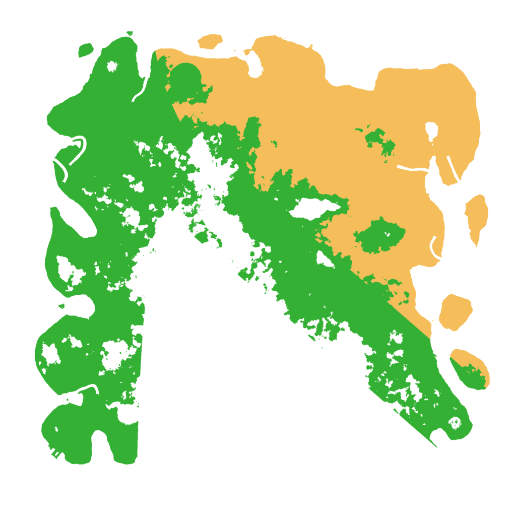 Biome Rust Map: Procedural Map, Size: 4500, Seed: 2015804691