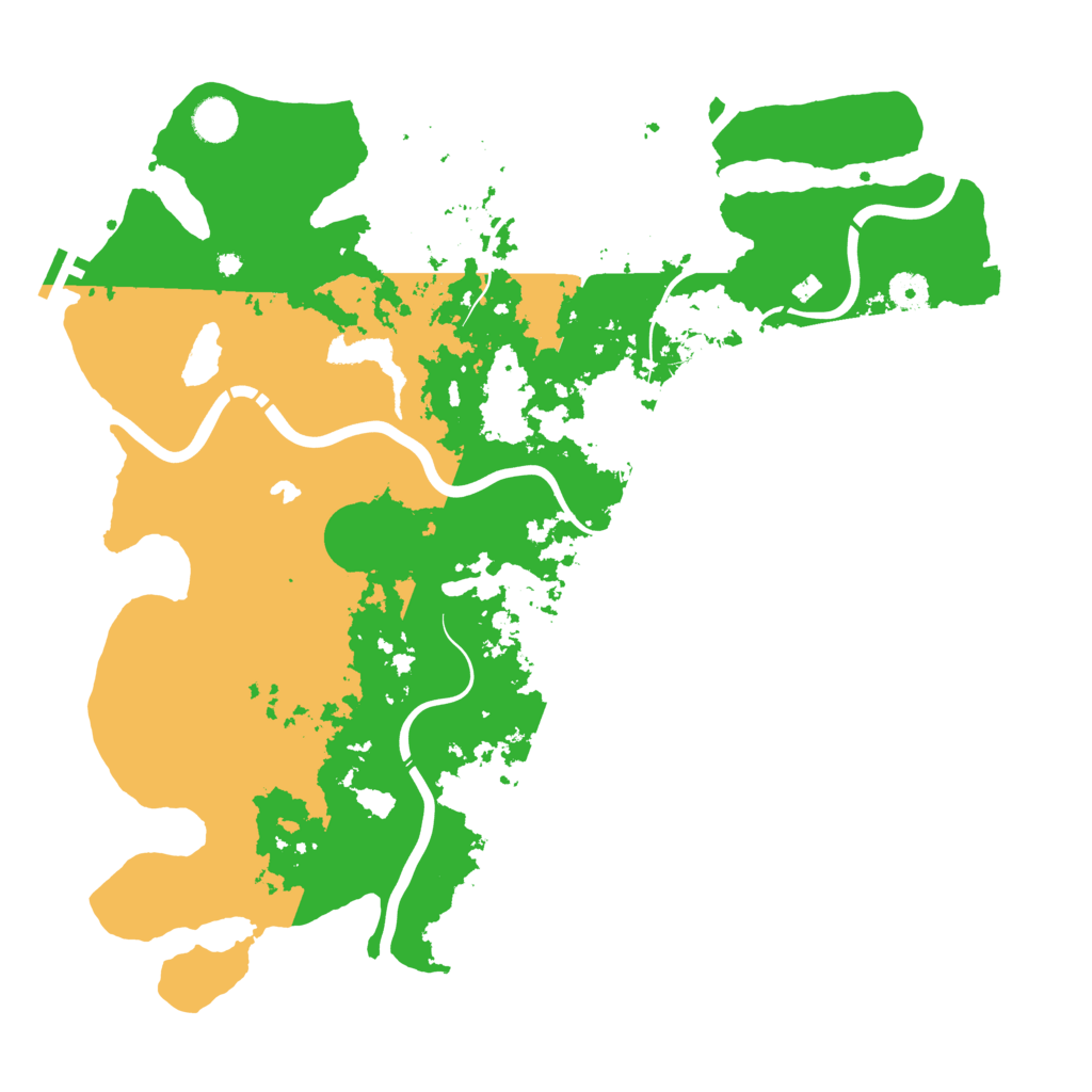 Biome Rust Map: Procedural Map, Size: 4250, Seed: 1584768260
