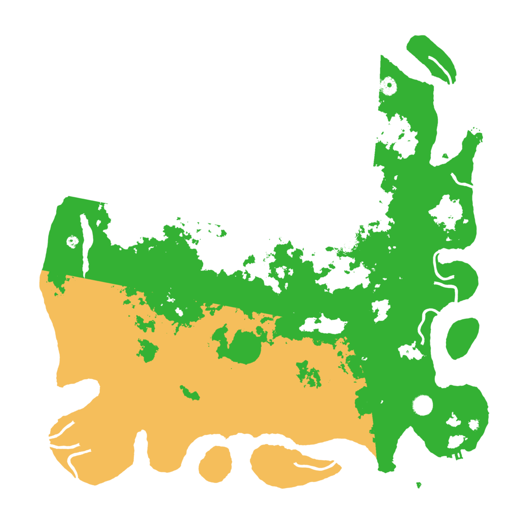 Biome Rust Map: Procedural Map, Size: 4500, Seed: 1150617353